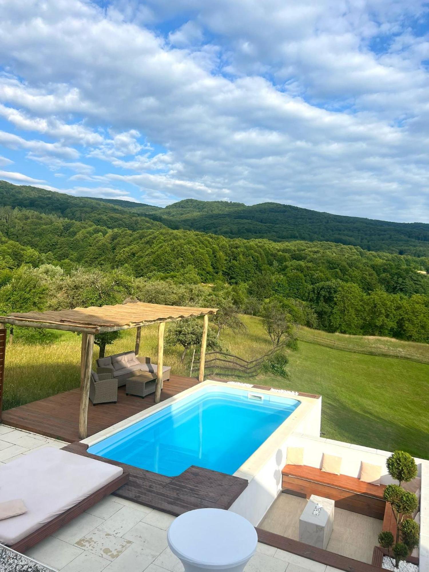 Le Chalet M - Cabana Cu O Panorama De Poveste. Surdesti  Eksteriør bilde