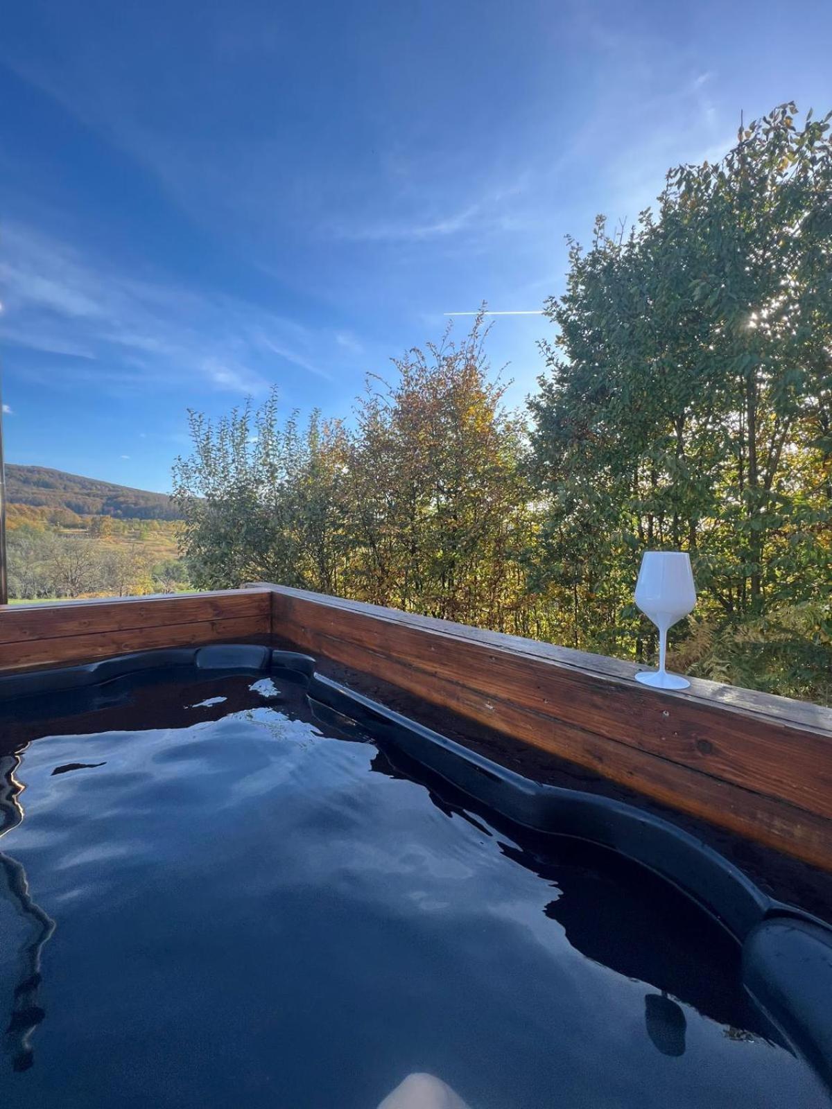 Le Chalet M - Cabana Cu O Panorama De Poveste. Surdesti  Eksteriør bilde