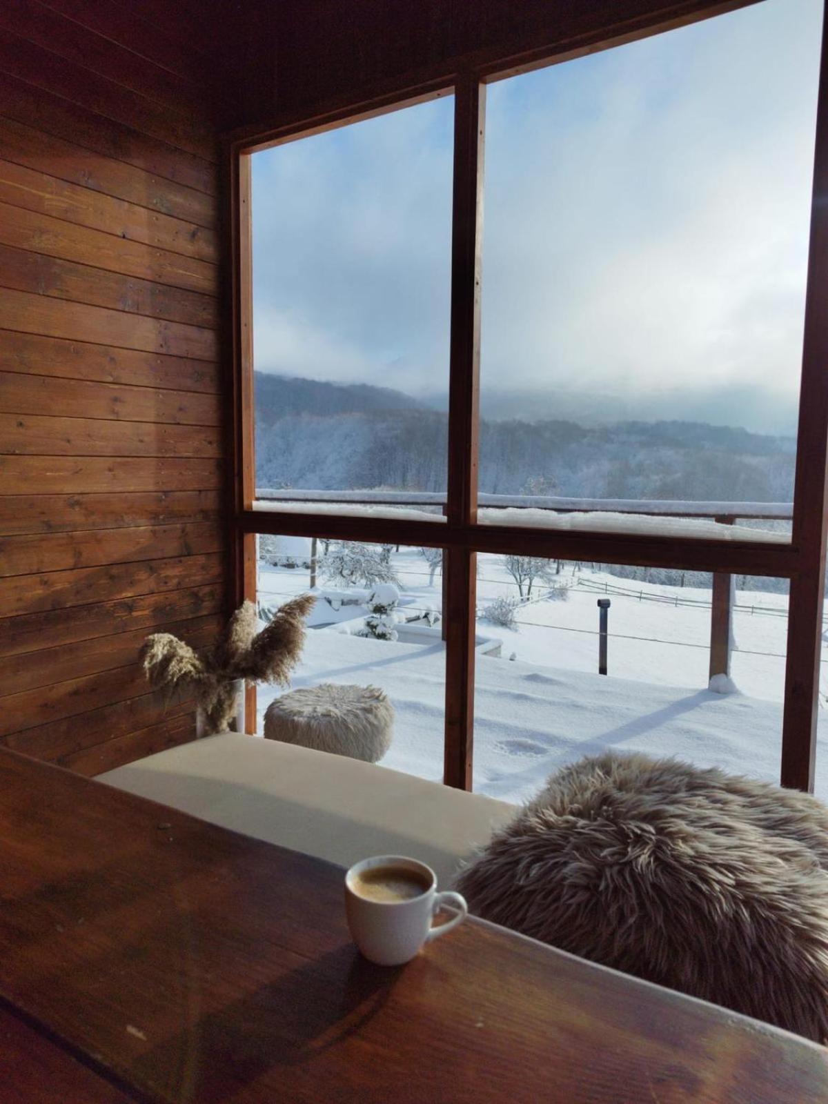 Le Chalet M - Cabana Cu O Panorama De Poveste. Surdesti  Eksteriør bilde